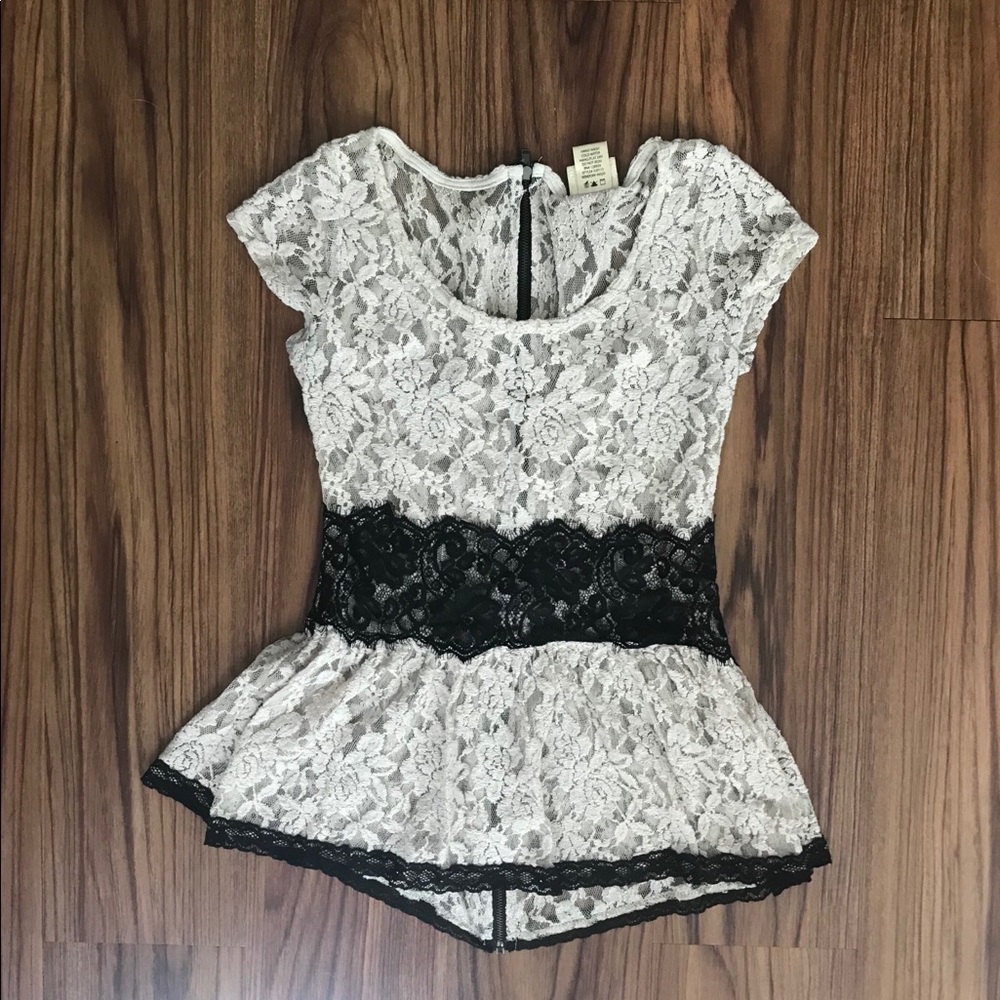 Daytrip Lace See-Through Top